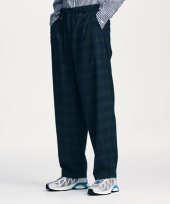 パンツ TROPICAL CHECK TAPERED BOLD