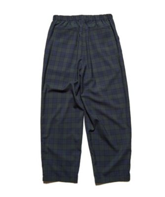 パンツ TROPICAL CHECK TAPERED BOLD