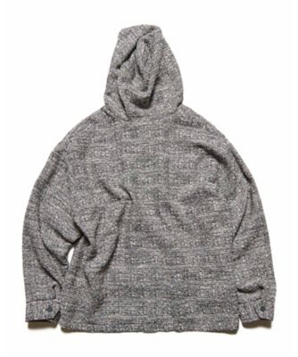 カジュアルシャツ FANCY TWEED HOODED SHIRT