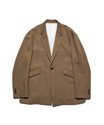 ジャケット DOESKIN WOOL OVERSIZED JACKET