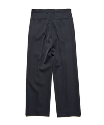 スラックス DOESKIN WOOL TUCK SLACKS SPNT