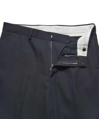 スラックス DOESKIN WOOL TUCK SLACKS SPNT