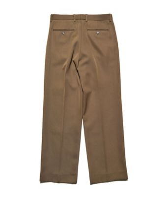 スラックス DOESKIN WOOL TUCK SLACKS SPNT