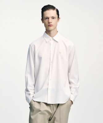 カジュアルシャツ HIGHーTWIST REGULARーFIT