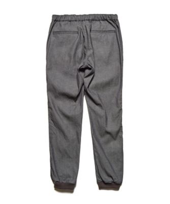 パンツ STRETCH DENIM SLIMーFIT RIBBED