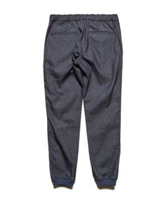 パンツ STRETCH DENIM SLIMーFIT RIBBED