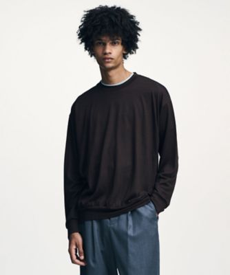 セーター WASHABLE WOOL L／S TOP SPNTー