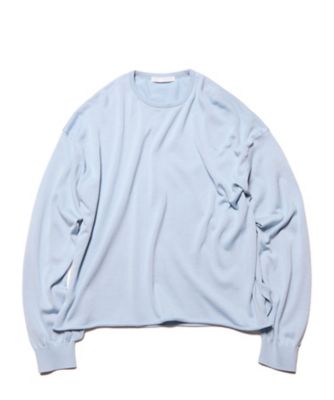 ＜SOPHNET. (Men)＞セーター　ＣＯＴＴＯＮ　ＳＩＬＫ　ＣＲＥＷＮＥＣＫ　ＫＮＩＴ　ＳＰＮＴー２６００７０