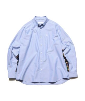 のんすけ確認用 シャツ CHECK PANELED B．D SHIRT SPNTー