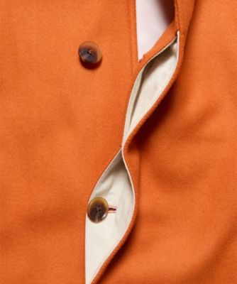 コート WOOL MELTON SHORT OVERCOAT SPNT