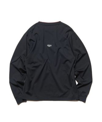 カットソー LUSTER COTTON DOUBLE RIB L／S