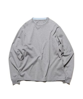 【M2】LEONARD/カットソー 長袖 カットソー LUSTER COTTON DOUBLE RIB L／S