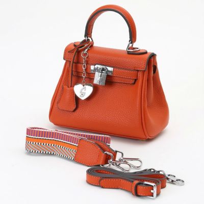 ワンハンドル替えショルダー付きバッグ