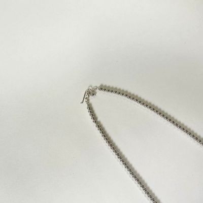 シルバードットネックレス　４３ｃｍ