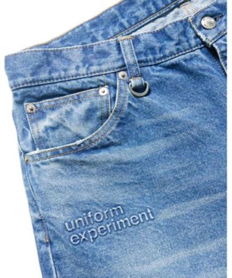 パンツ ＤＡＭＡＧＥＤ ＤＥＮＩＭ ＰＡＮＴＳ ＵＥー２４２０３７ | uniform experiment (Men)/ユニフォームエクスペリメント  | 三越伊勢丹オンラインストア・通販【公式】