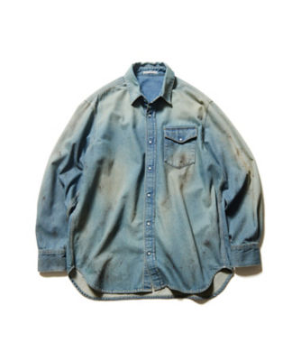 ＜uniform experiment (Men)＞シャツ　ＤＥＮＩＭ　ＳＨＩＲＴ　ＵＥー２４２０４１