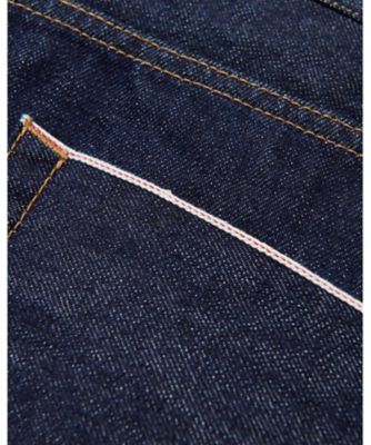 デニムパンツ WASHED SLIM FIT JEANS UEー