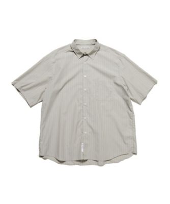 uniform experiment (Men)/ユニフォームエクスペリメント シャツ　ＳＴＲＩＰＥ　Ｓ／Ｓ　ＳＨＩＲＴ　ＵＥ－２５００３０