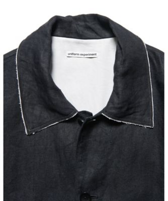 ブルゾン BRUSHED LINEN CUTーOFF