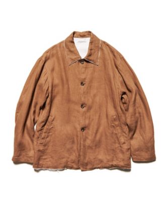 ブルゾン BRUSHED LINEN CUTーOFF