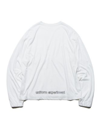 トップス uniform experiment LABEL L/S TEE カットソー INーSEWING L／S TEE UEー