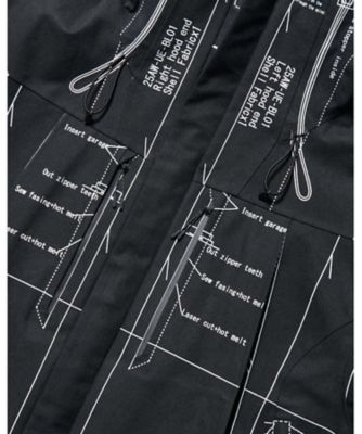 ブルゾン MAPーOUT 3LAYER MOUNTAIN PARKA