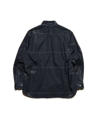 シャツ MAPーOUT SHIRT UEー252012