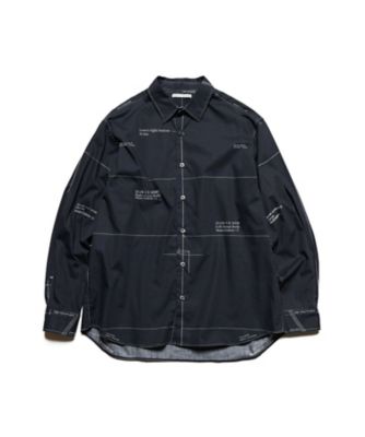 シャツ MAPーOUT SHIRT UEー252012