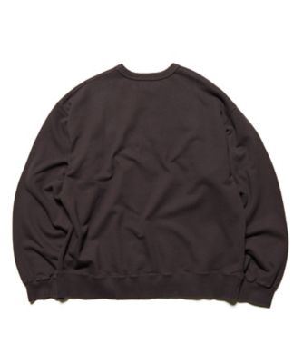 Inside 23 experiment No. 0 スウェット M ブラック スウェット CUTーOUT LOGO SWEATSHIRT UE