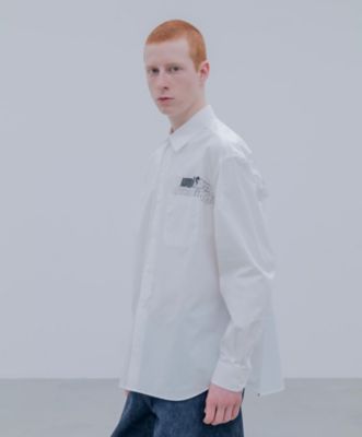 シャツ INーPROCESS PRINT SHIRT UEー