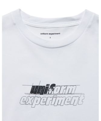 【すぐ届く・国内発】uniform experiment・STENCIL LOGO Tシャツ uniform experiment]STENCIL LOGO WIDE TEE(UE-230030) – R&Co.