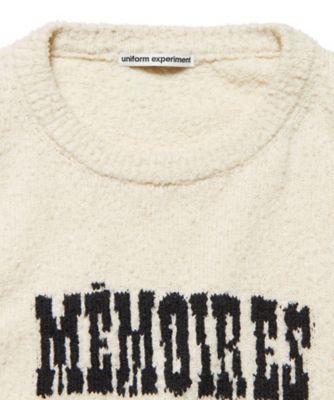 ニット ASGER JORN： MEMOIRES JACQUARD