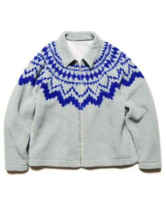 【送料無料】uniform experiment (Men)/ユニフォームエクスペリメント ブルゾン SHERPA BLOUSON UEー252036 LIGHT GRAY コート・ジャケット【三越伊勢丹/公式】