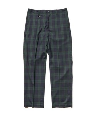 uniform experiment (Men)/ユニフォームエクスペリメント パンツ STRECH WOOL SIDE POCKET TAPERED PANTS UEー252039 GREEN パンツ・ズボン【三越伊勢丹/公式】