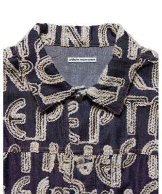 ブルゾン OVERFLOW DENIM JACKET UEー