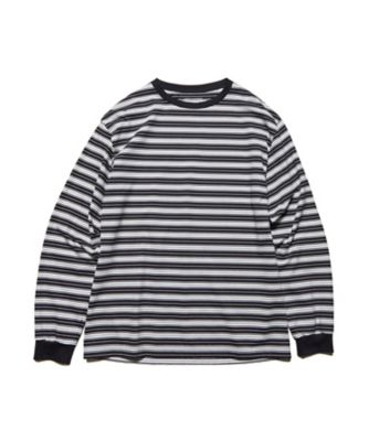 カットソー BORDER L／S TEE UEー252063