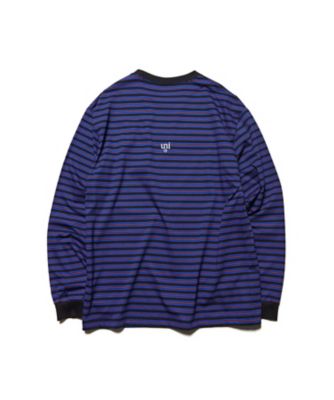 トップス uniform experiment BORDER LOOSE L/S TEE SOPH. | BORDER LOOSE L/S TEE(2 A(BLACK × WHITE)):