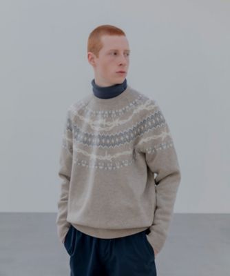 ニット ENTANGLED NORDIC SWEATER UEー