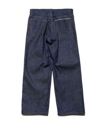 デニム RIGID WIDEーFIT JEANS UEー260009