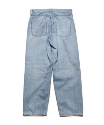ジーンズ DAMAGED BOLDーFIT JEANS UEー