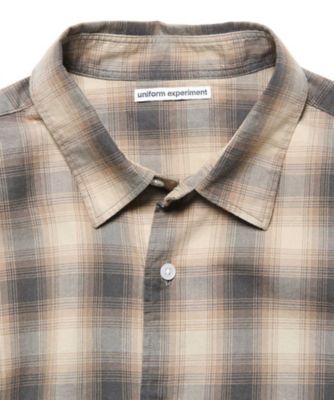 シャツ FADE SHIRT UEー260047 | uniform experiment