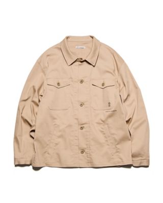 ユニフォームエクスペリメント UNIFORM EXPERIMENT シャツ シャツ STRETCH TWILL FATIGUE SHIRT UEー