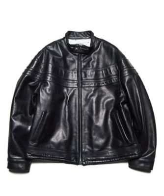 別注】DENIM×TOMORROWLAND ラムレザー シングル