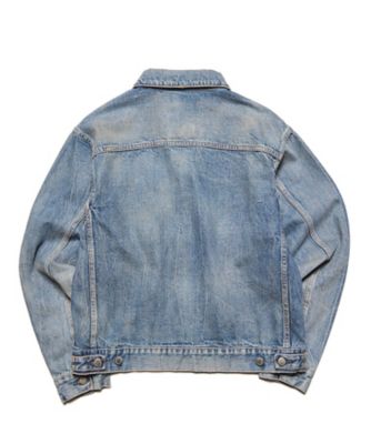 ブルゾン DAMAGED DENIM TRUCKER JACKET