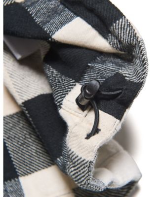 シャツ LINE FLANNEL CHECK DRAWCORD