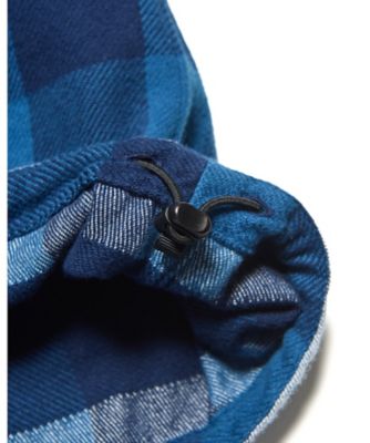 シャツ LINE FLANNEL CHECK DRAWCORD