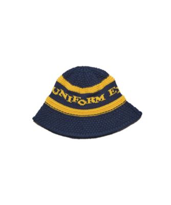 帽子 ハット LOGO JACQUARD KNIT HAT UEー