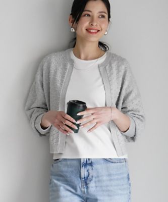 ドットニットカーディガン | VIRINA/ヴィリーナ | 三越伊勢丹  