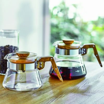 コーヒーサーバー　オリーブウッド