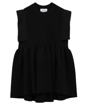ＳＱＵＡＲＥ　ＳＥＬＥＥＶＥ　ＧＡＴＨＥＲ　ＫＮＩＴ　ＴＯＰＳ　１８１０６－２１３２